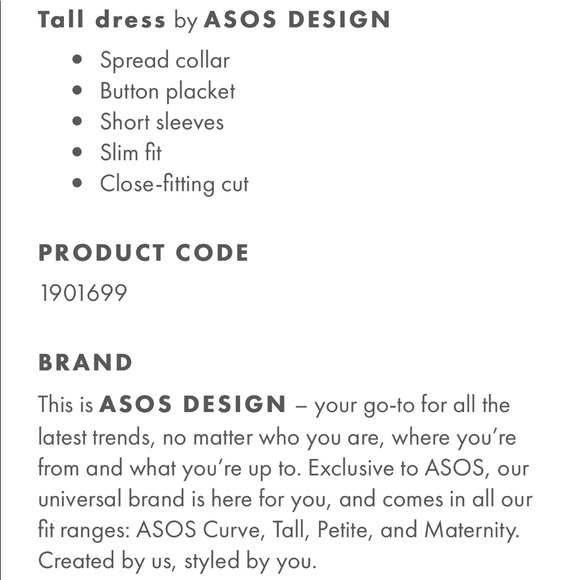 ASOS Tall Denim Minidress - Picture 4 of 8